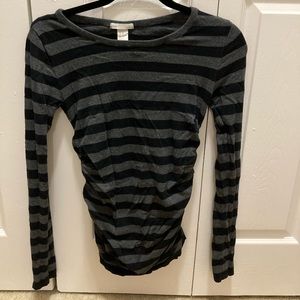 H&M Mama Maternity Striped Sweater Sz Sm